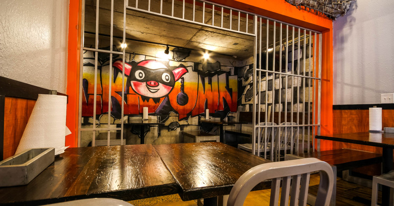 Interior, seating space