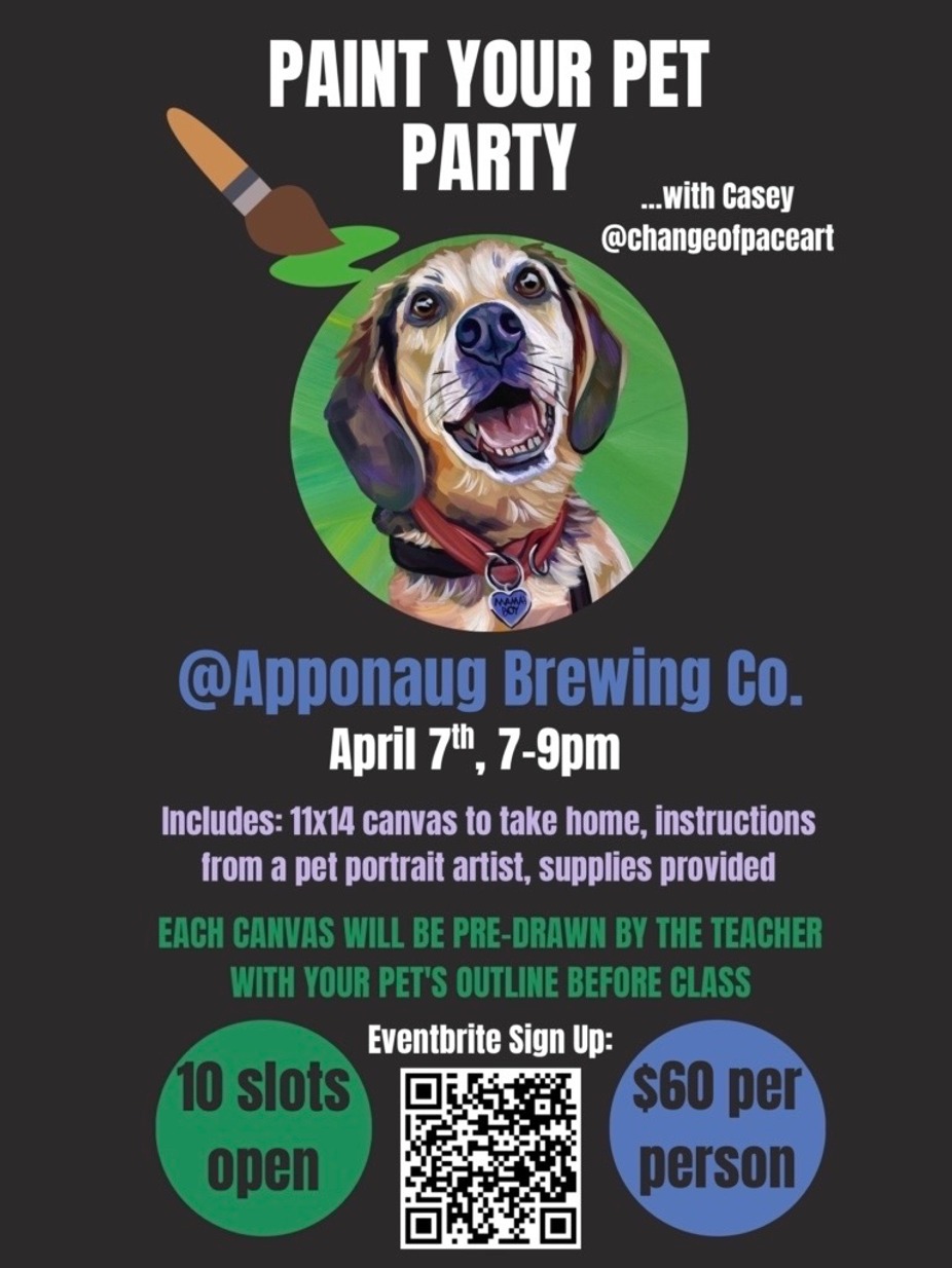 Paint your Pet w/ Change of Pace Art event photo