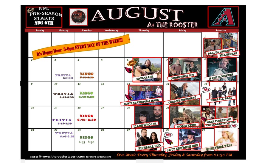 AUGUST IS HOT AS IT GETS event photo