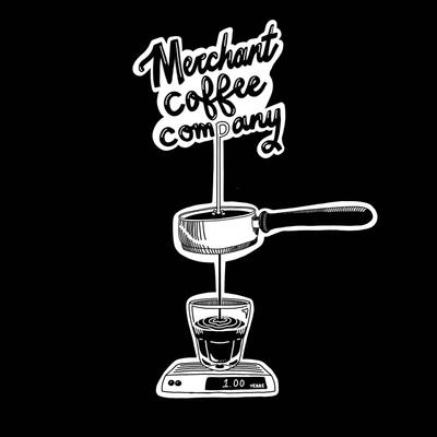 Merchant Coffee Co. illustration.