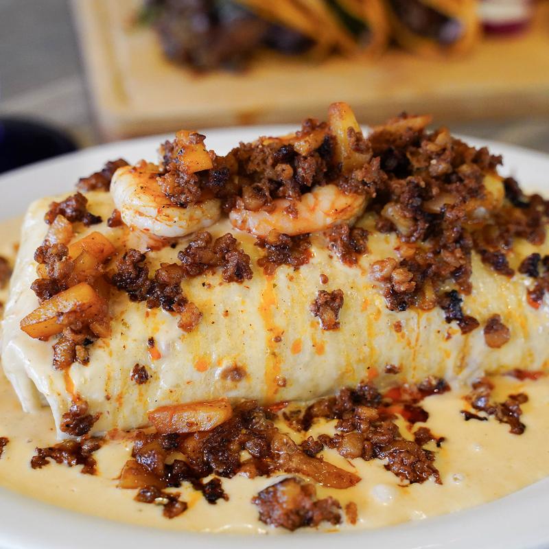 menu item 4 of 6, Create Your Own Burrito or Burrito Bowl