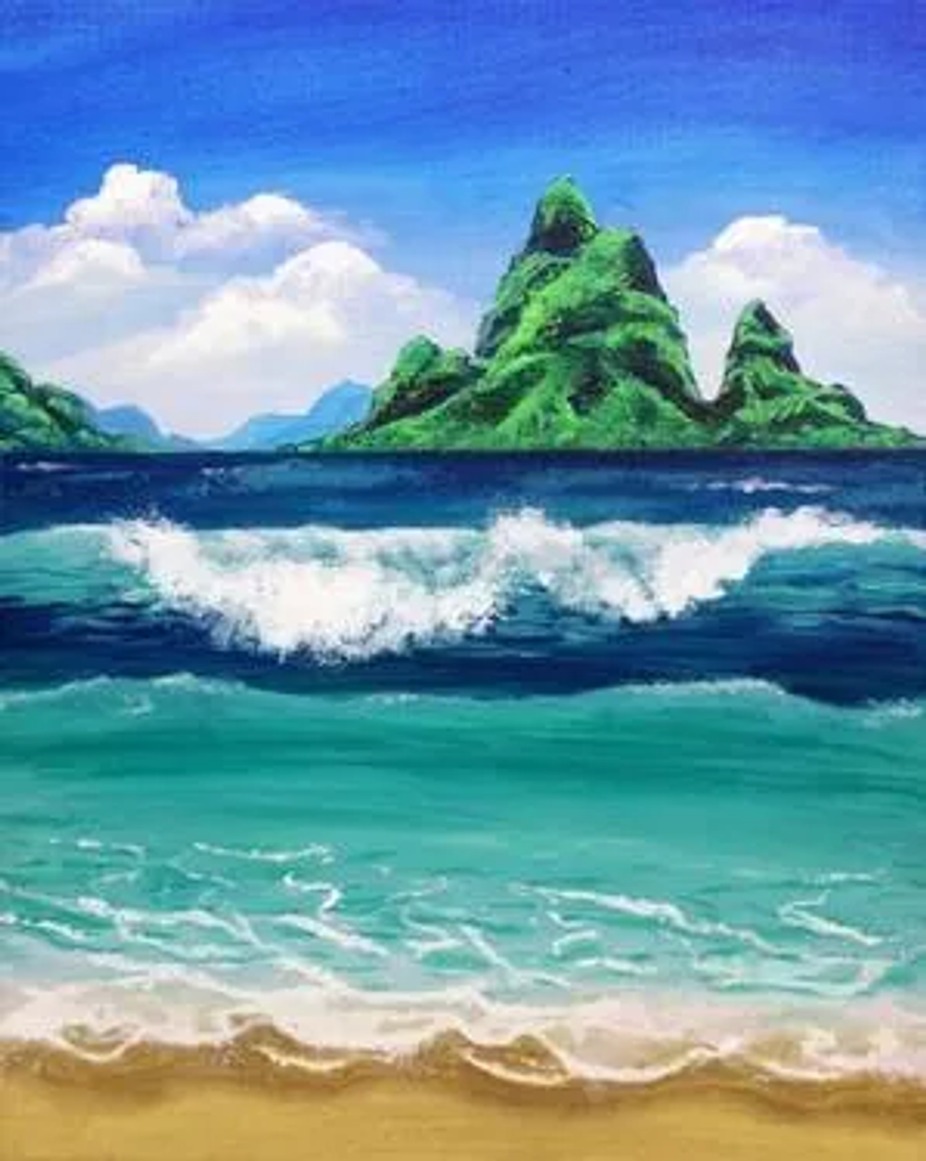 Sip & Paint event photo