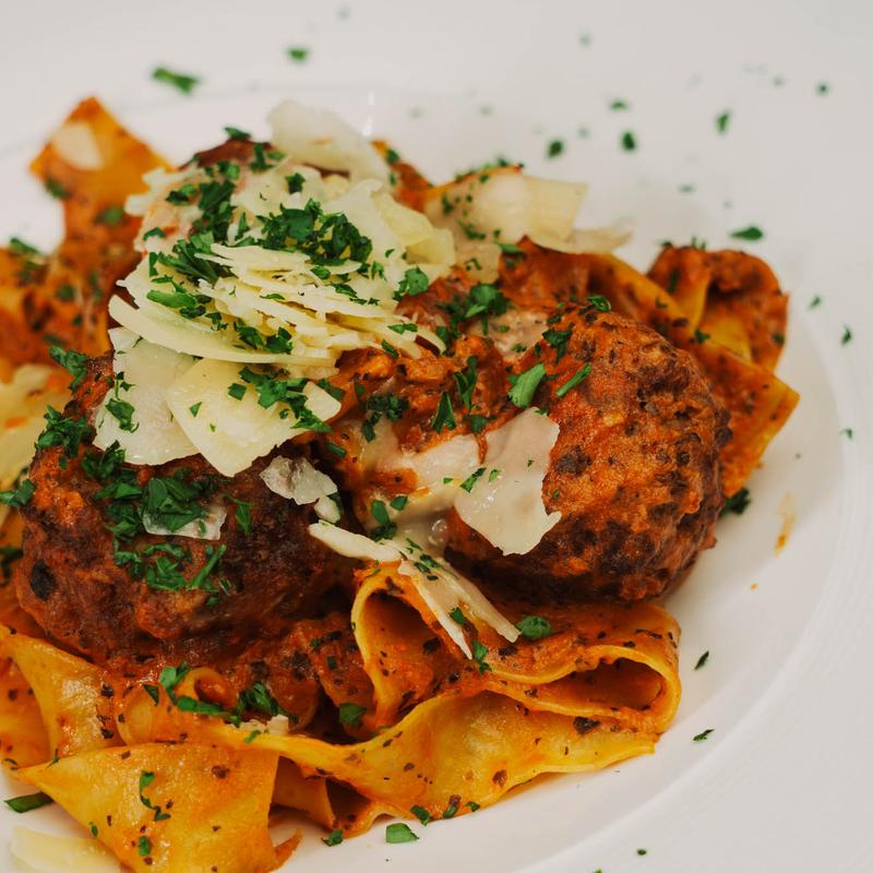 Pappardelle Meatballs photo