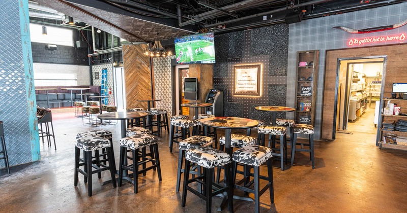 Interior, diner area