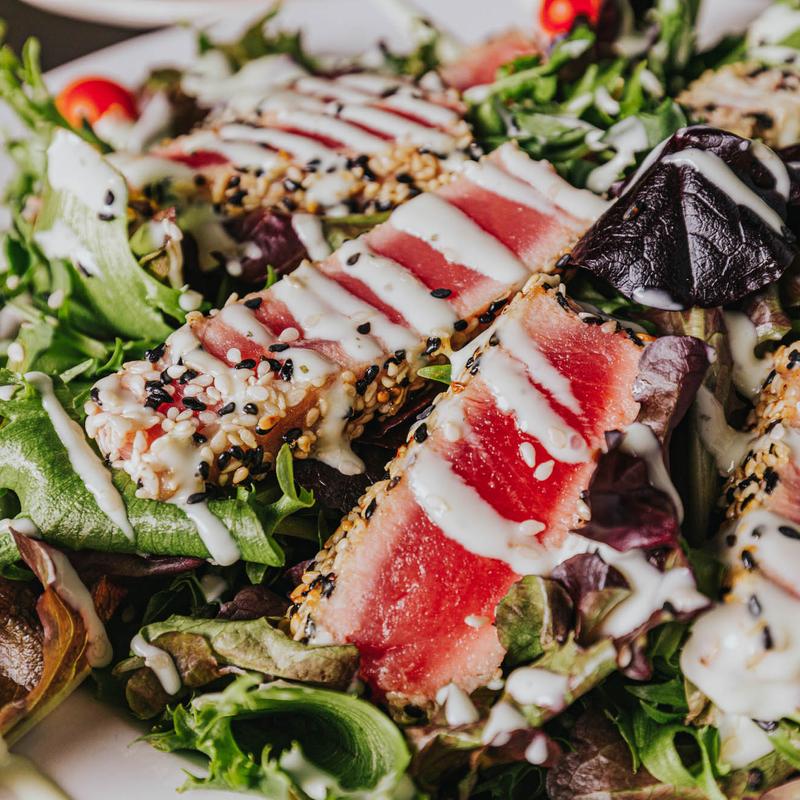 Sesame Toasted Ahi Tuna Salad photo
