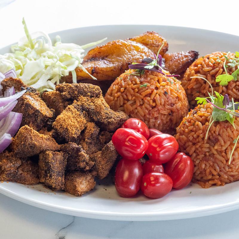 The Beef Suya Meal (contains peanuts) photo