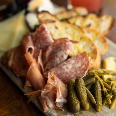 Charcuterie and cheese board