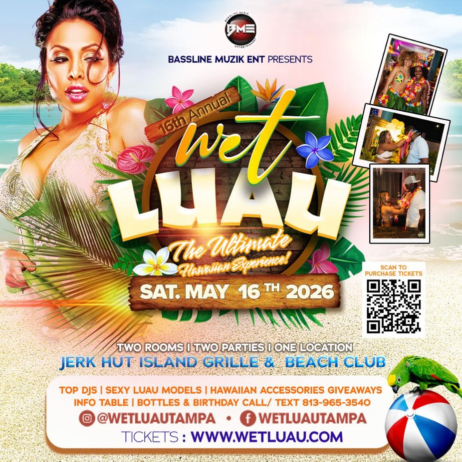 16th Annual Wet Luau - The Ultimate Hawaiian Experience! event photo