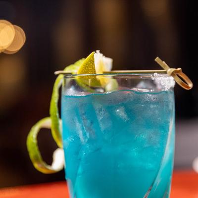 Blue Cocktail drink