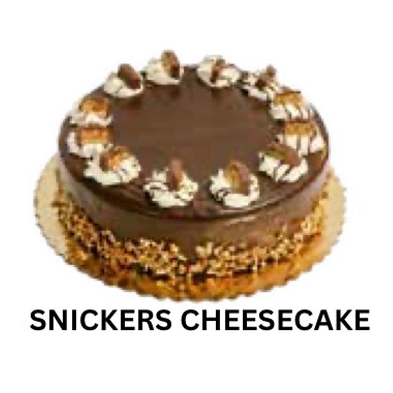Snickers cheesecake photo