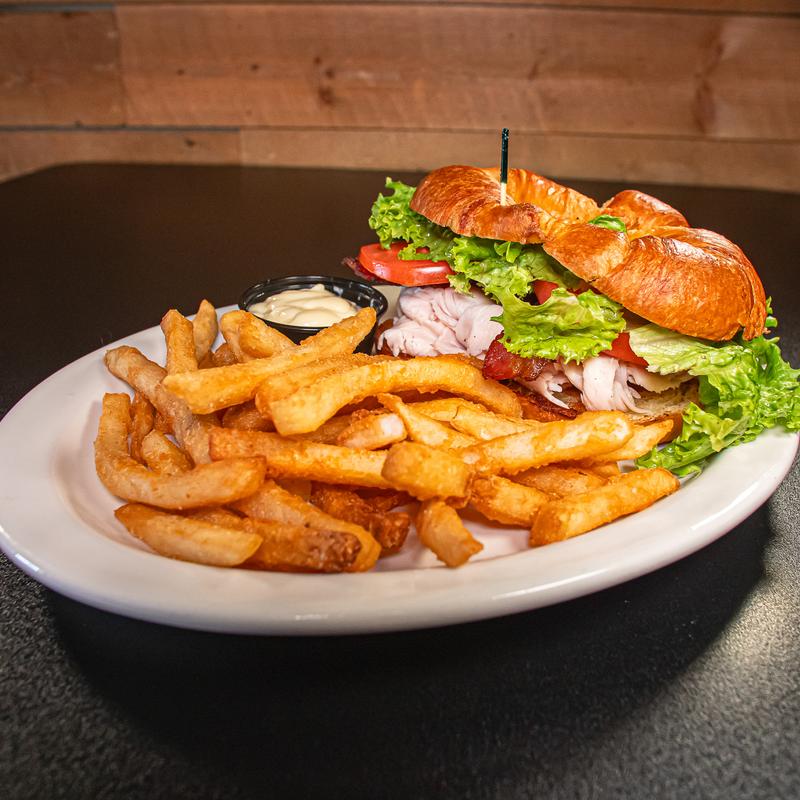 menu item 7 of 14, Turkey Club Croissant
