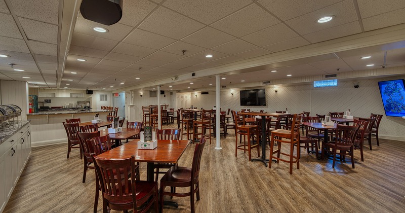 Interior, private parties room, perfect for any occasion