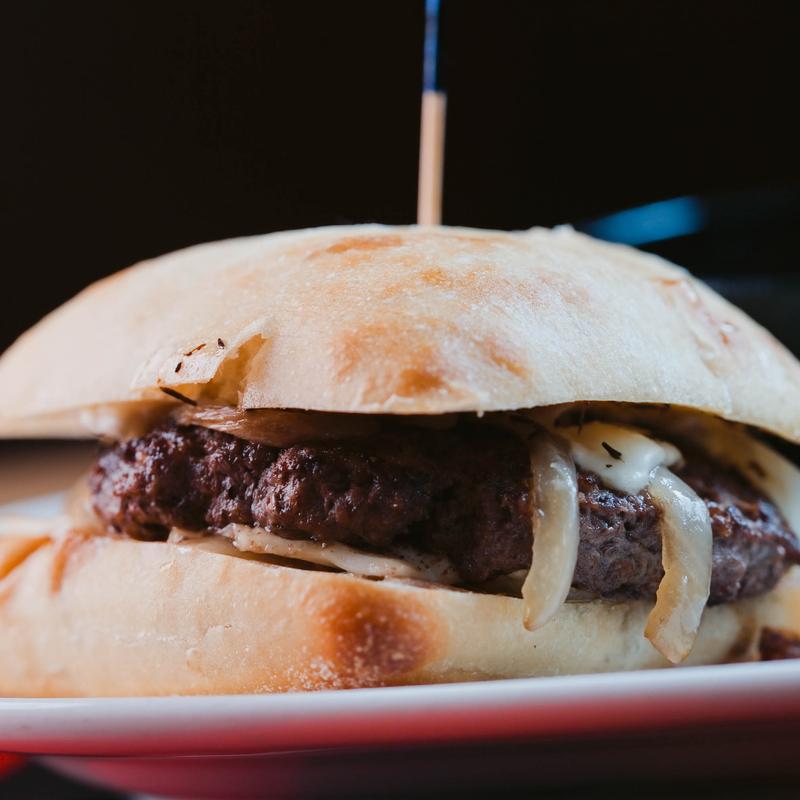 menu item 2 of 8, French Onion Soup Burger