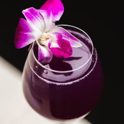 Purple Reign cocktail.