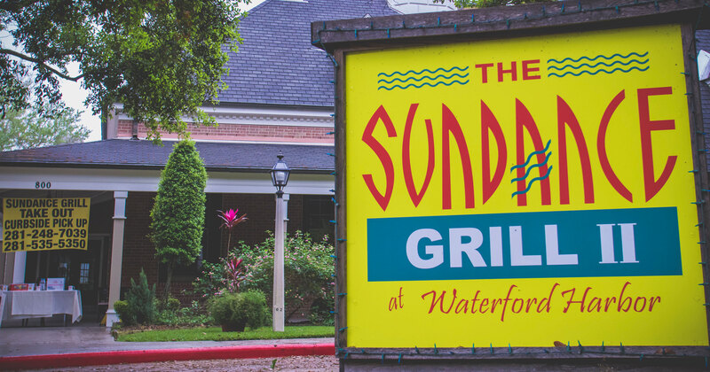 Exterior, restaurant sign