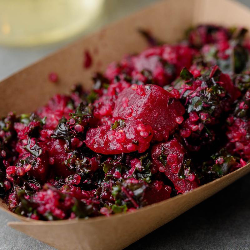 Beets w/ Quinoa & Kale photo