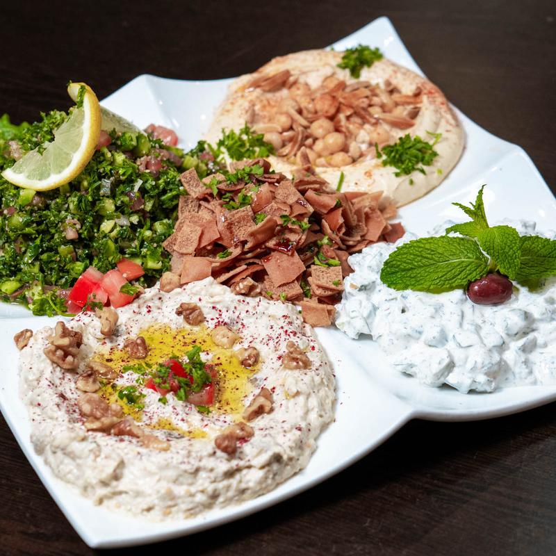 Charcoal Mezze Platter photo