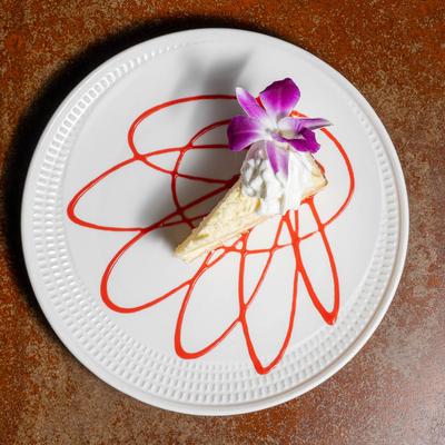 Limoncello Cheesecake top view