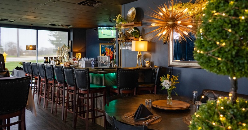 Interior seating area