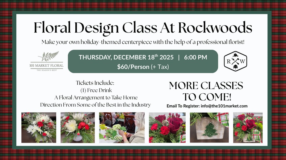 Floral Design Class at Rockwoods event photo 12