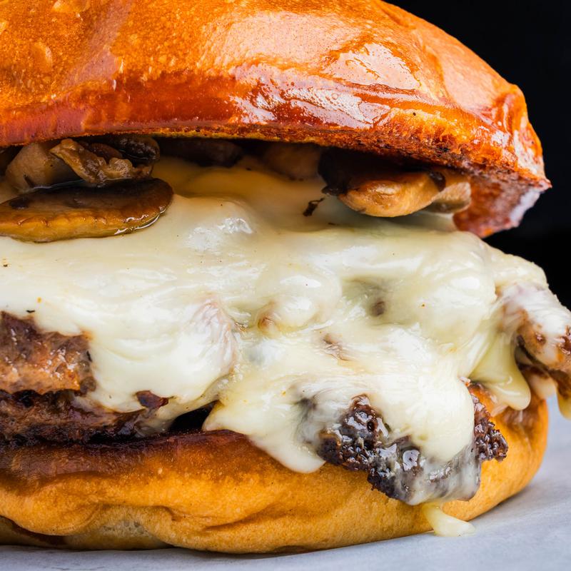 menu item 12 of 12, Mushroom Swiss Melt