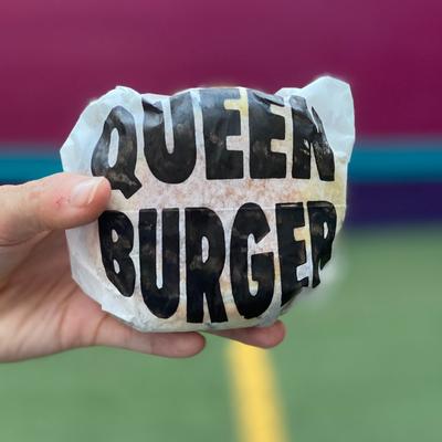 Queen Burger packed to go