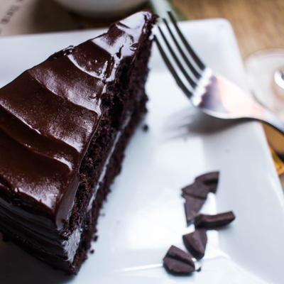 chocolate ganache cake