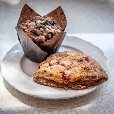 Muffin and a Scone.
