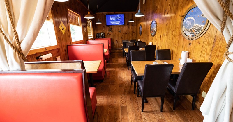 Restaurant dining area