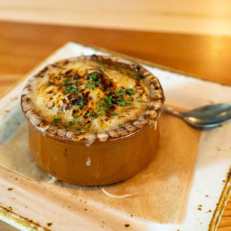 menu item 7 of 41, French Onion Soup Gratinée