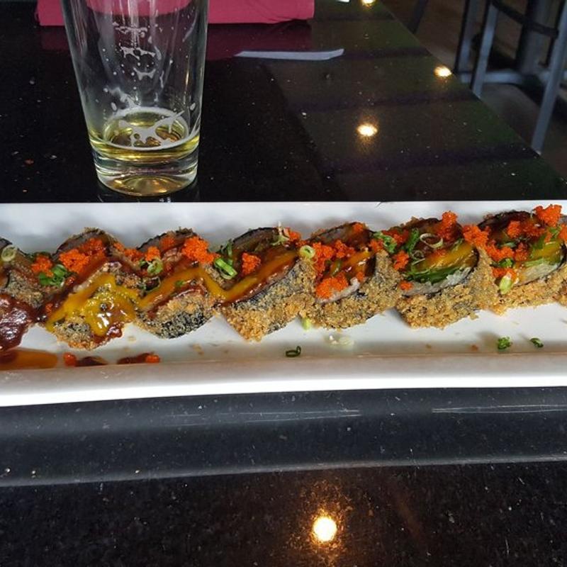 menu item 58 of 155, Hamachi Orange Roll