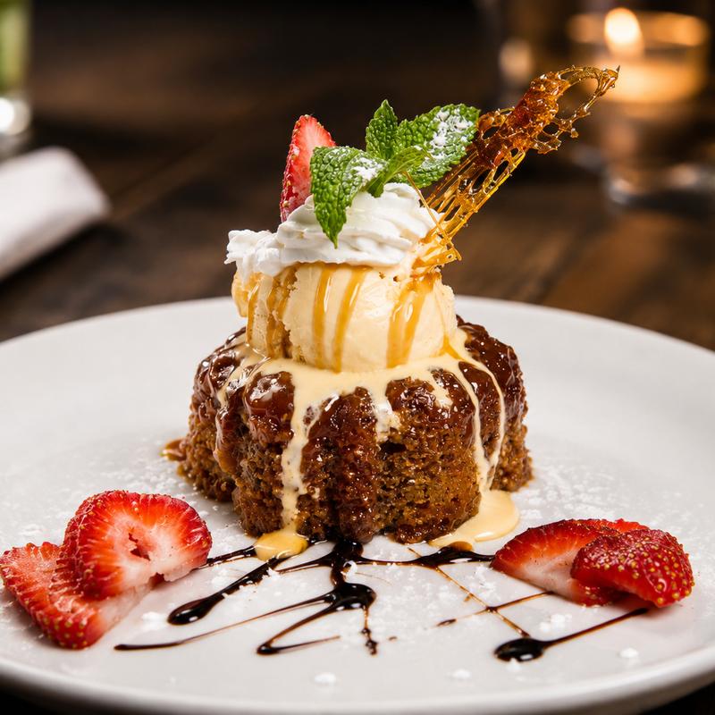BUTTER TOFFE STICKY CAKE photo