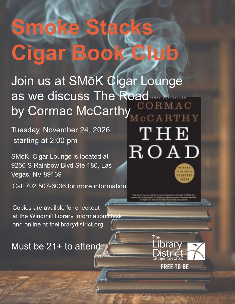 Smoke Stacks Book Club! event photo