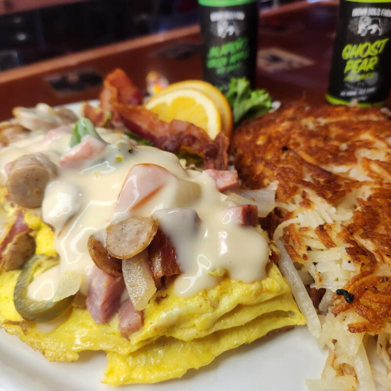 The Works Omelet photo