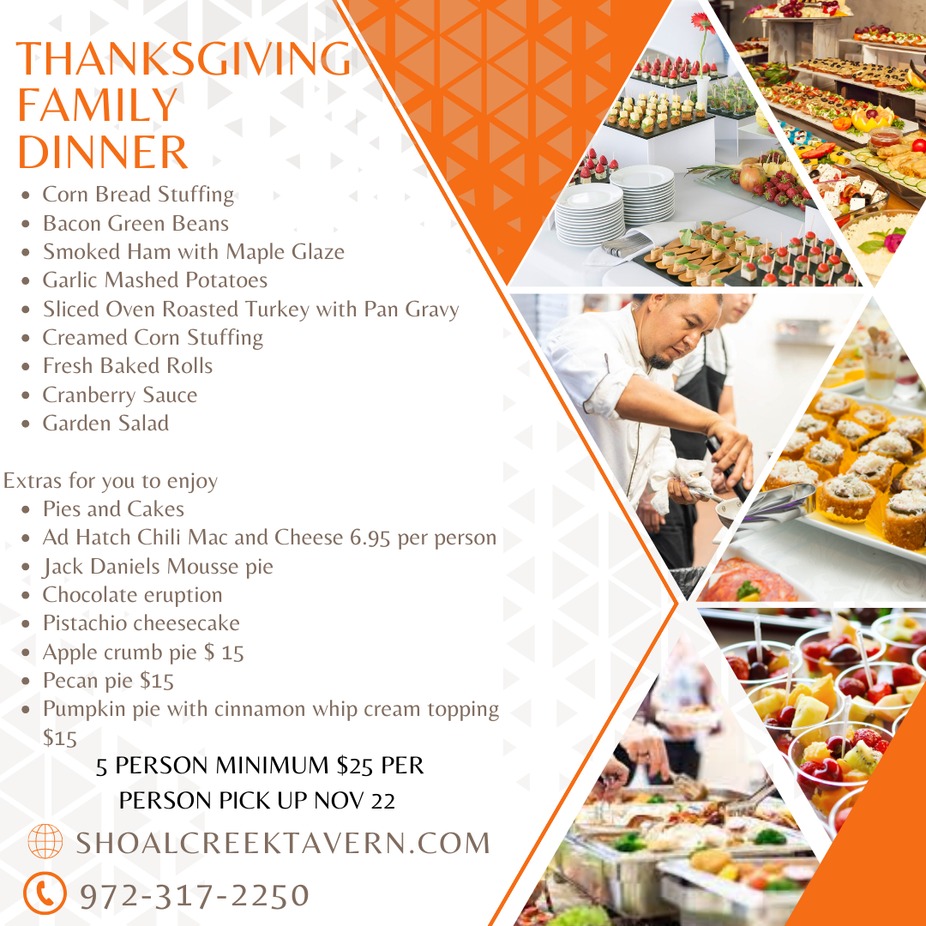 Thanksgiving Dinner Packages event photo