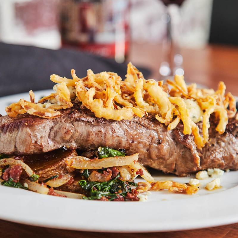 Gorgonzola Crusted Bistecca photo