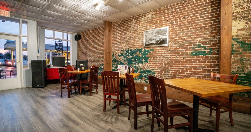 Interior seating area