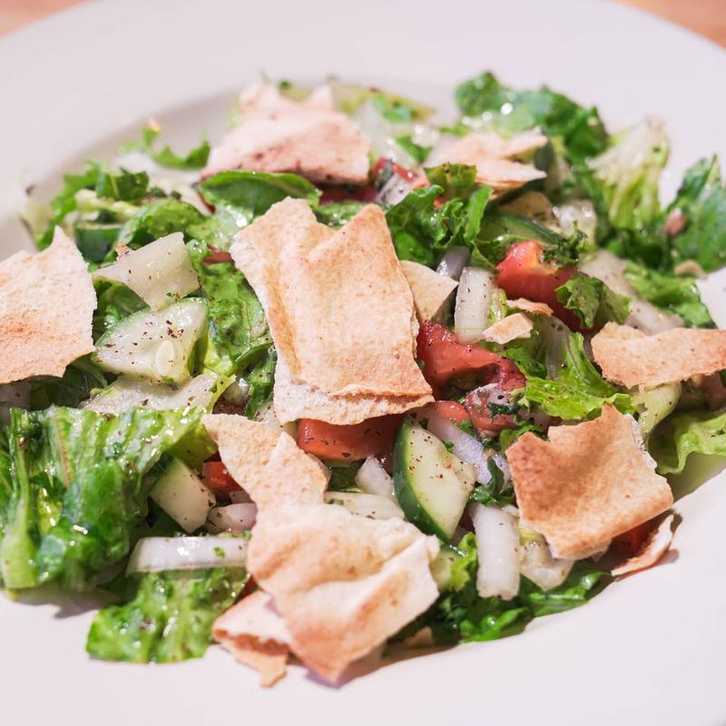 Fattouch (Lebanese salad) photo