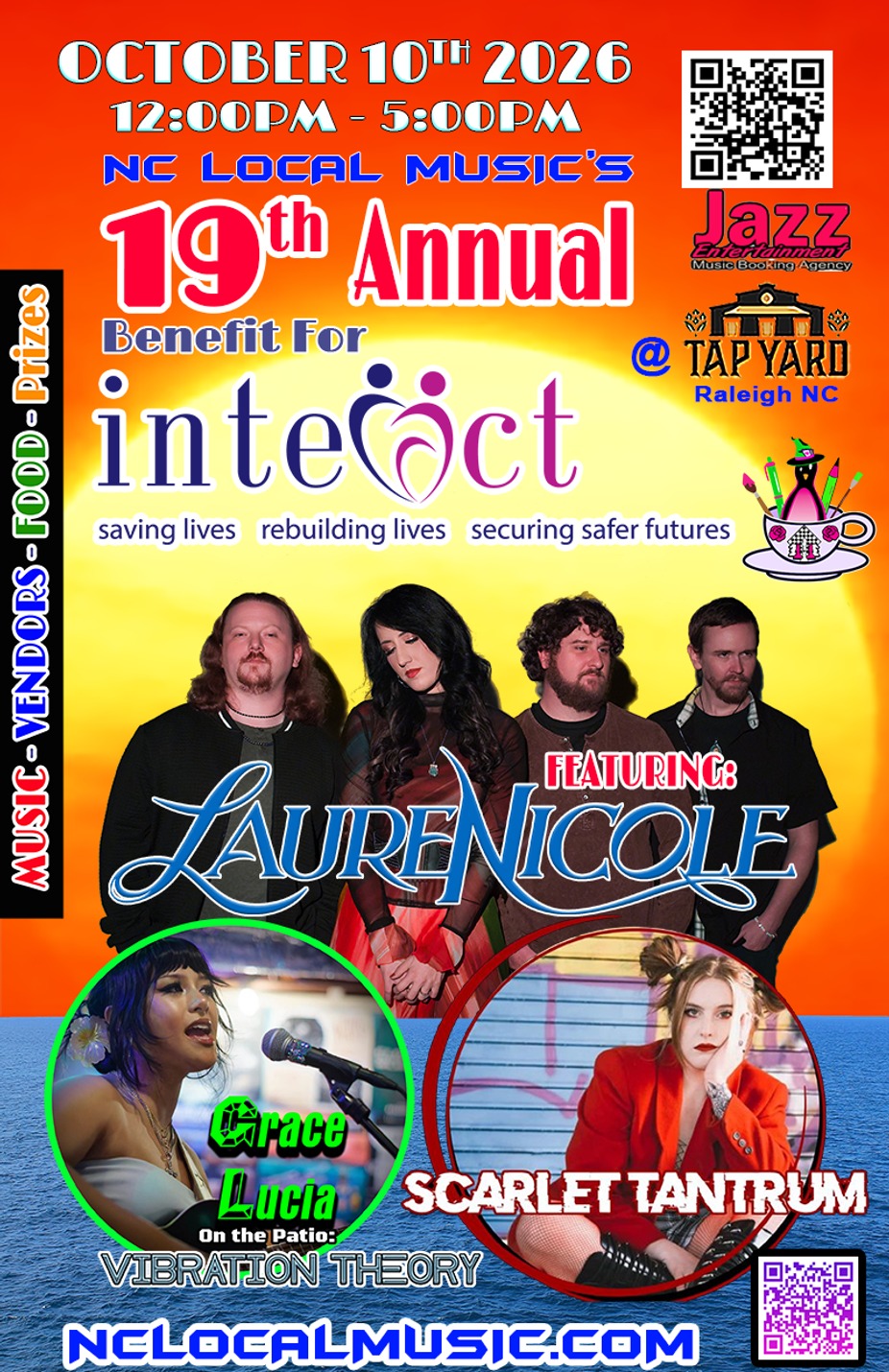 NC LOCAL MUSIC Annual Benefit for InterAct of Wake County event photo