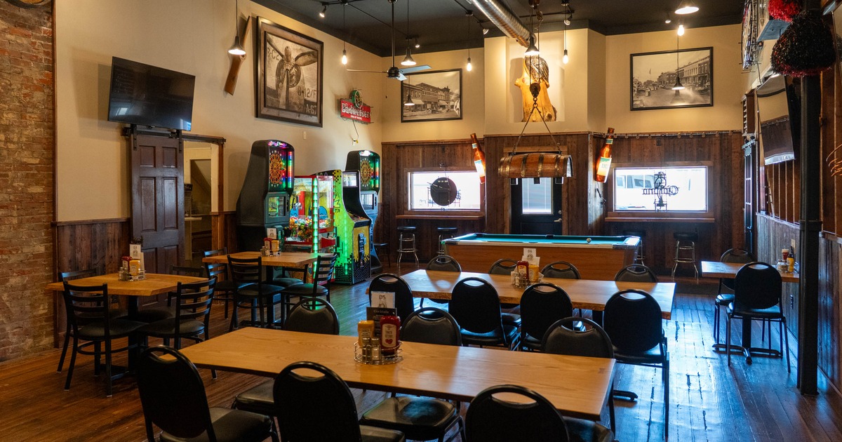 Interior dining area