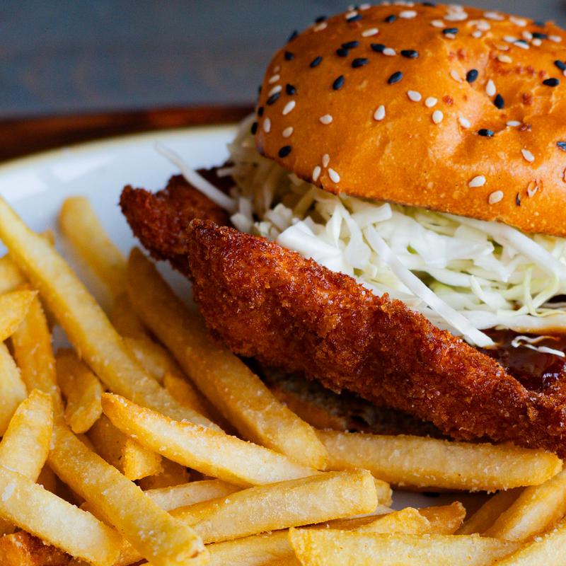 CHICKEN TONKATSU SANDWICH photo