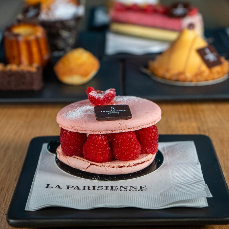 Macaron aux Framboises photo