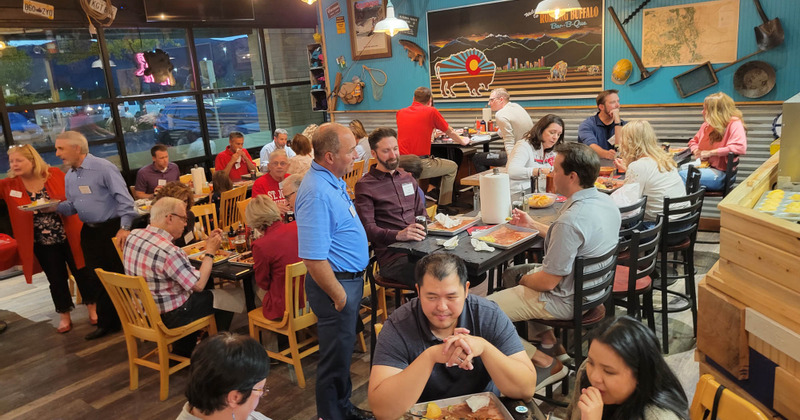 Restaurant full of guests