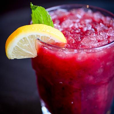 Blackberry Smash cocktail.