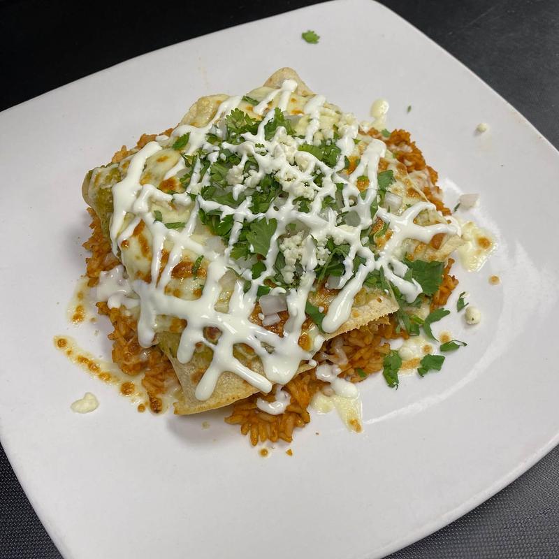 Enchiladas Suizas* (Green Enchiladas) (GF) photo