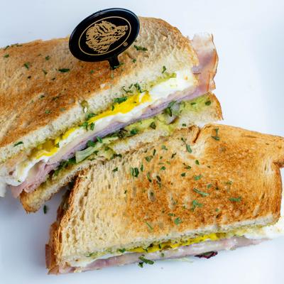 Egg sandwich.