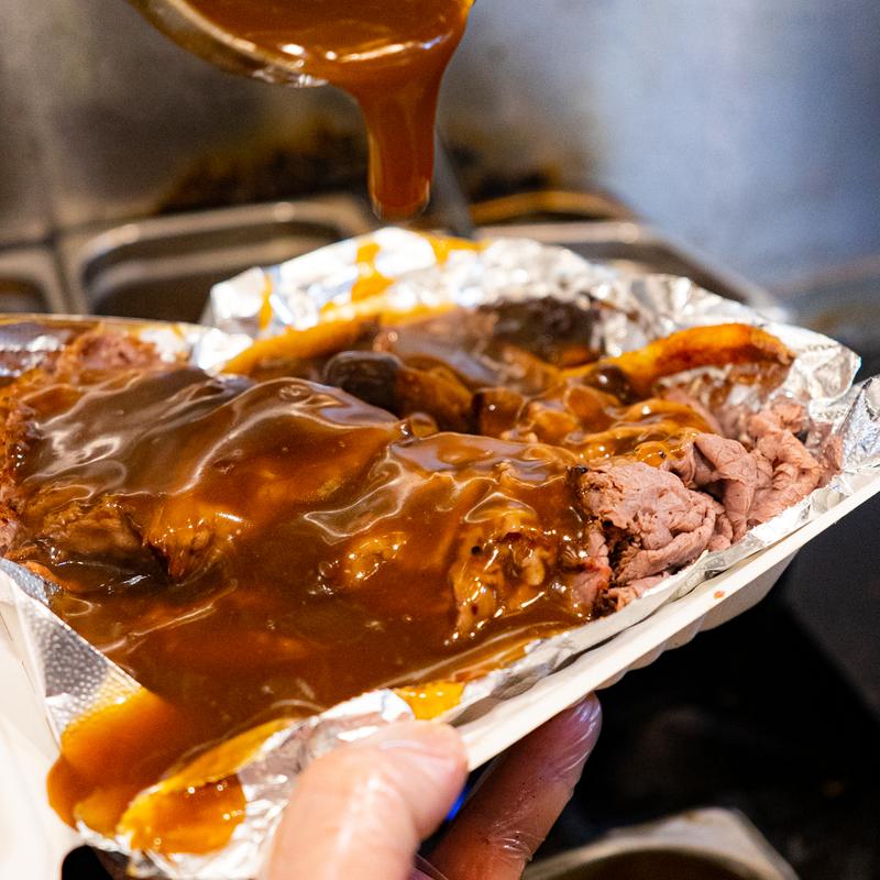 Hot Roast Beef Platter photo