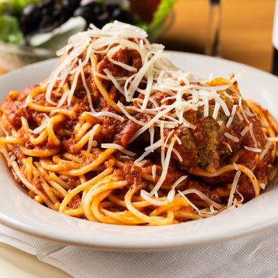 Spaghetti with Meatballs.