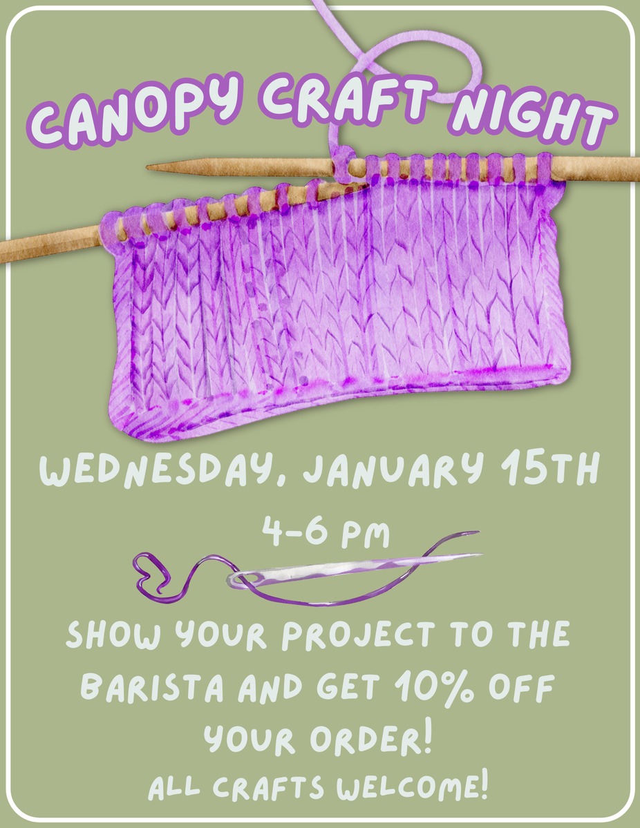 Canopy Craft Night event photo