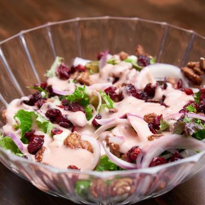 Cranberry Pecan Salad.